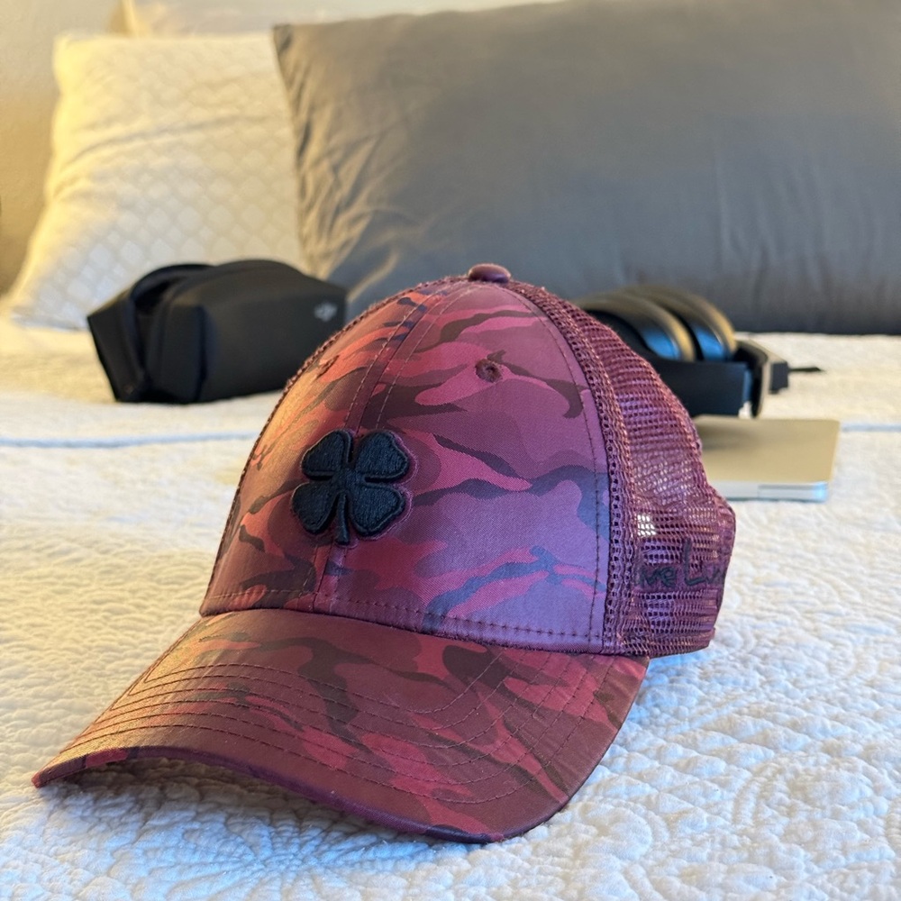 Camo snapback hat Black Clover - Live Lucky